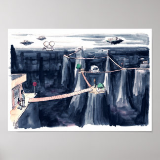 Poster L'expérience piétonne aux USA