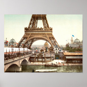 Poster L'Exposition Universelle - 1900 - Tour Eiffel