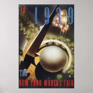 Poster L'Exposition universelle de New York 1939