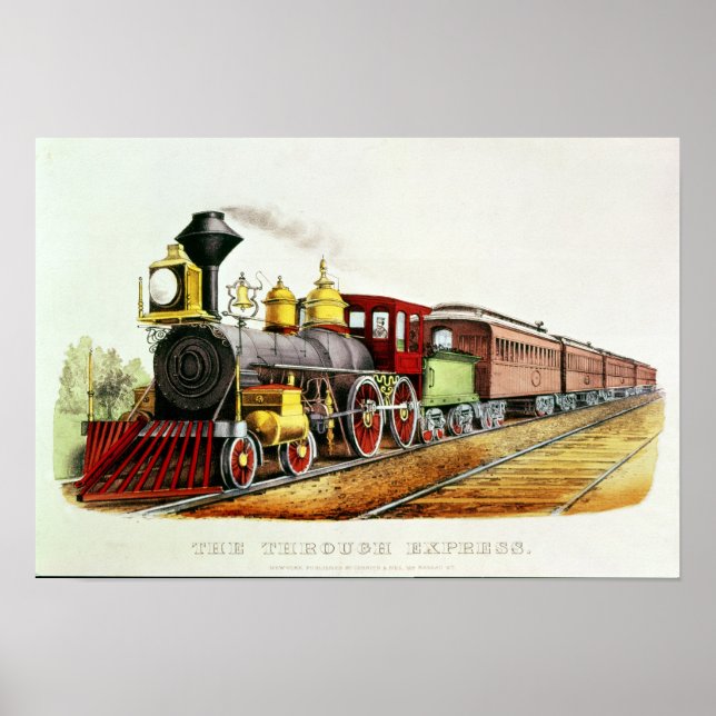 Poster L'Express par le biais (Devant)