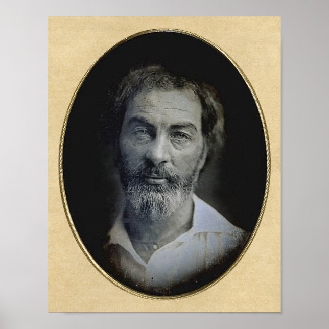 Poster L'expression dans vos yeux : Walt Whitman, 35 ans (Devant)
