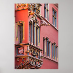 Poster L'extérieur de la maison de la baleine, Allemagne