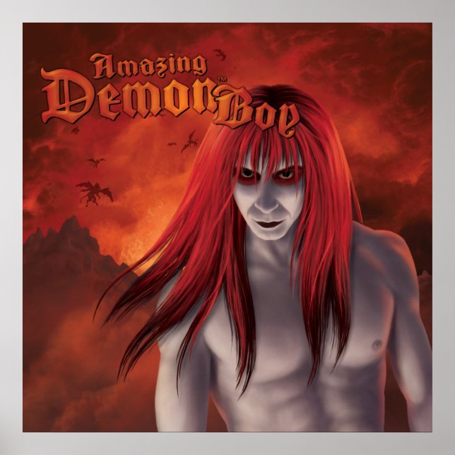 Poster L'Extraordinaire Demon Boy Dawn du Démon (Devant)