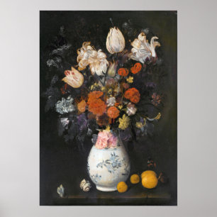 Poster Leyster - Fleurs Dans Un Vase