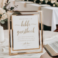 Leyton Gold Sign Our Bible Mariage Guides