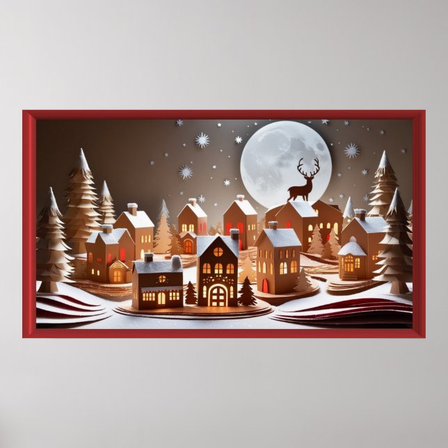 Poster LG TV cadre (Devant)