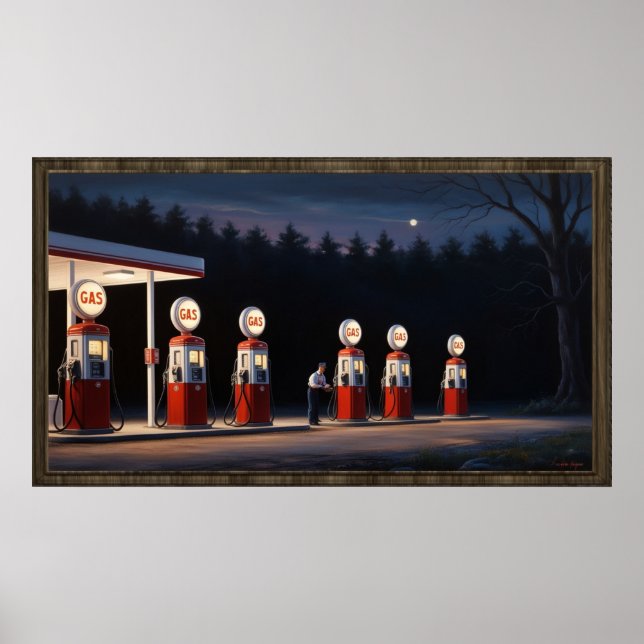 Poster LG TV cadre (Devant)