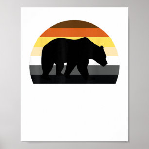 Poster LGBT Papa Mens Mois Gay pride - Ours Gay