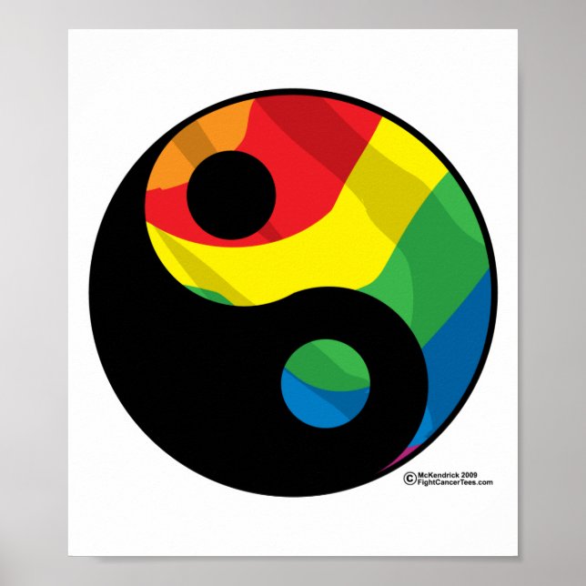 Poster LGBT Ying Yang (Devant)