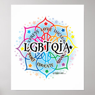Poster LGBTQIA Lotus