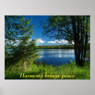 Poster L'harmonie apporte la paix