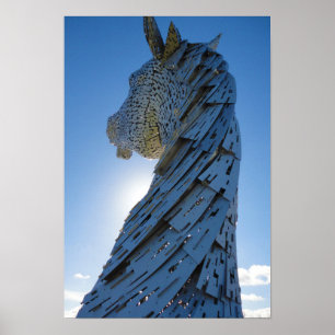Poster L'Hélix, Les Kelpies, Falkirk - Visiter l'Écosse