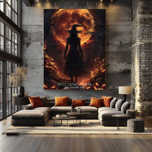 Poster L'Heure de Sorcellerie Halloween