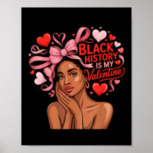 Poster L'histoire des Noirs est mon mois de la Saint-Vale
