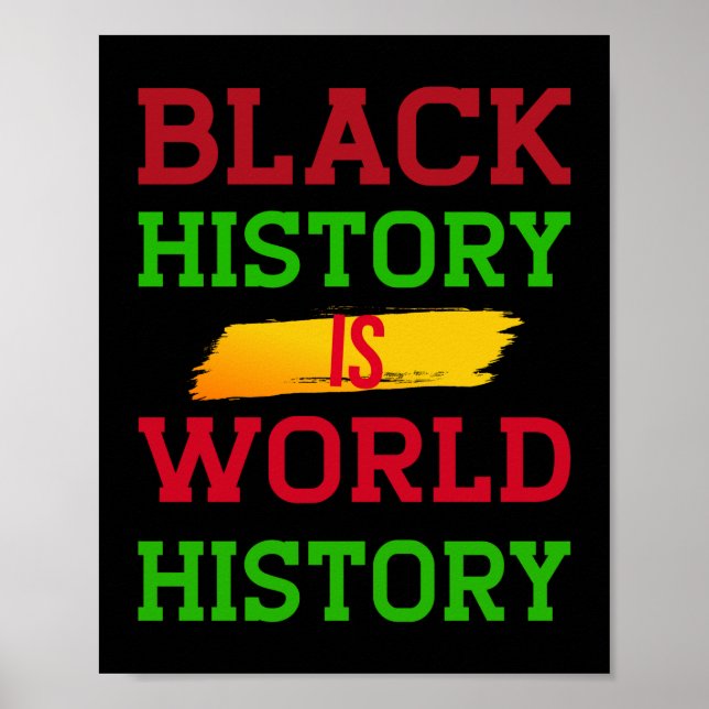 Poster L'histoire noire est l'histoire mondiale (2) (Devant)