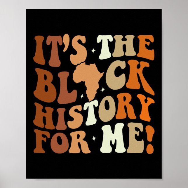 Poster L'histoire noire pour moi Mois de l'histoire noire (Devant)