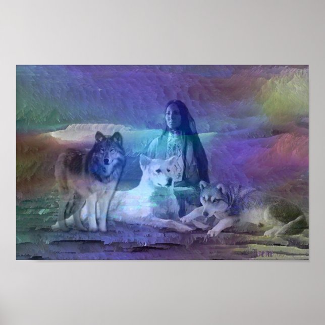 Poster L'hiver du loup (Devant)