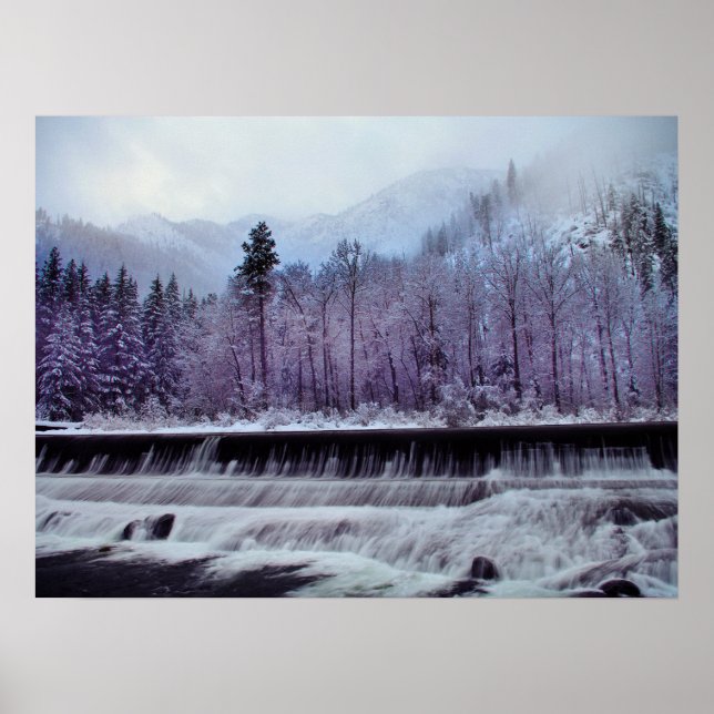 Poster L'hiver sur la Wenatchee (Devant)