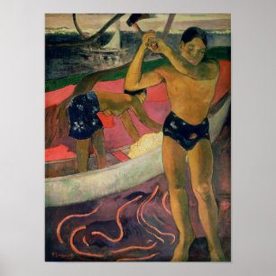 Poster L'homme avec un x, 1891