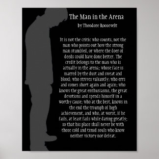 Poster L'homme dans l'arène