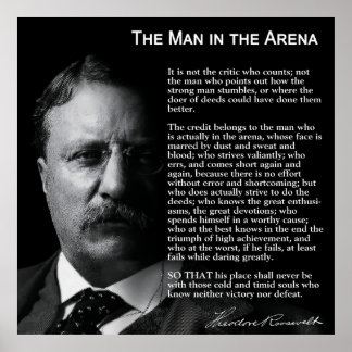 Poster L'homme dans le discours de l'ARENA