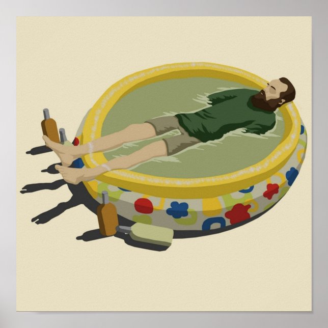 Poster L'Homme Dernier sur Terre Margarita Pool (Devant)