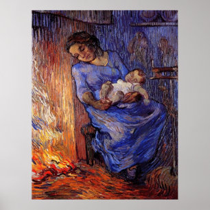 Poster L'homme est en mer par Vincent van Gogh