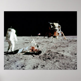 Poster L'homme sur la Lune