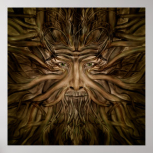 Poster L'homme vert