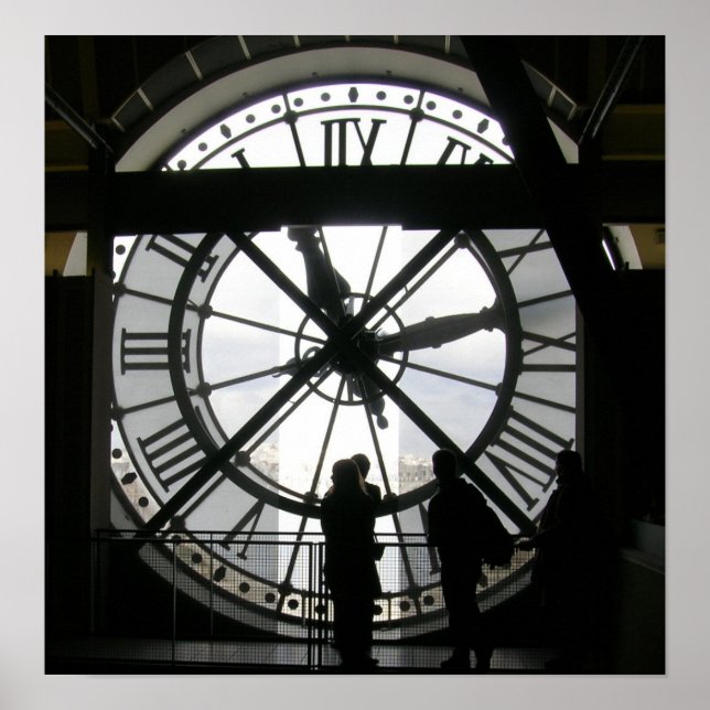 Poster L'horloge du musée d'Orsay (Devant)