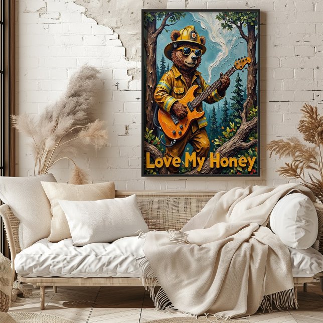 Poster L'hymne boréal : Notes de l'ours (Créateur téléchargé)
