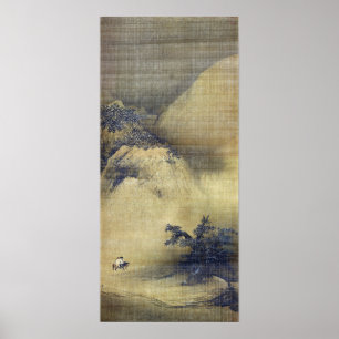 Poster Liang Kai Snowy Scenery