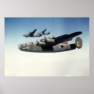 Poster Libérateurs B-24