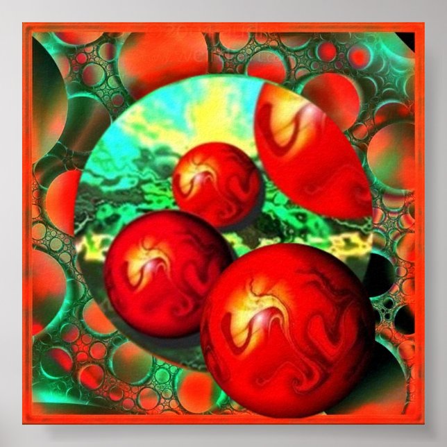 Poster libération des orbes (Devant)