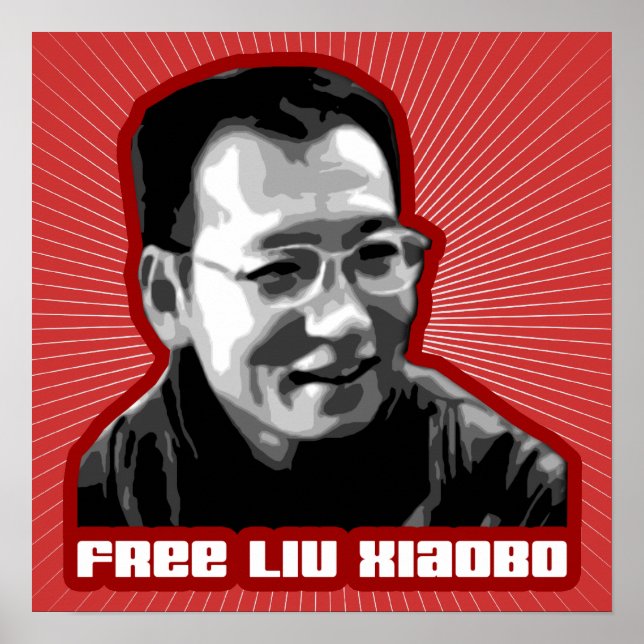 Poster Libérez Liu Xiaobo (Devant)
