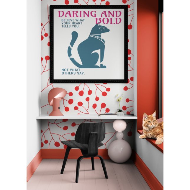 Poster Libérez votre rugissement intérieur croyez en vous (Créateur téléchargé)