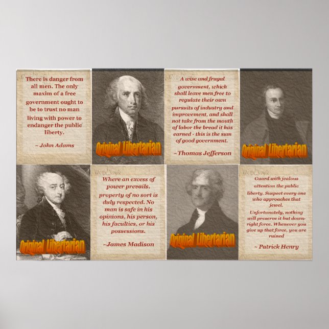 Poster Libertariens (Devant)