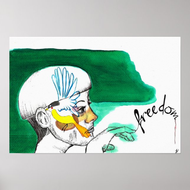 Poster "Liberté" (Devant)