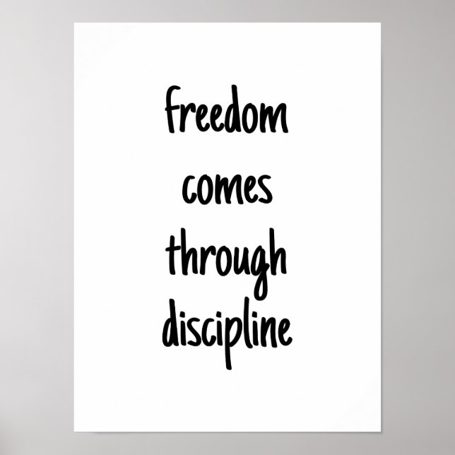 Poster Liberté (Devant)