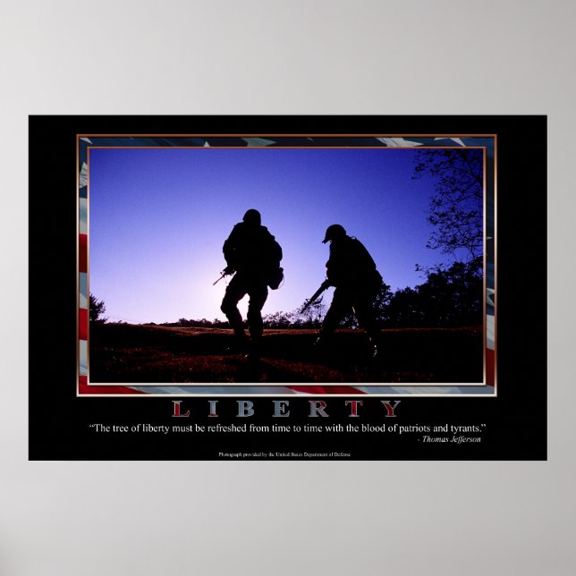 Poster Liberté (Devant)