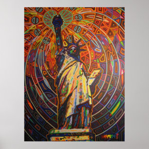 Poster liberté 2009 de dame