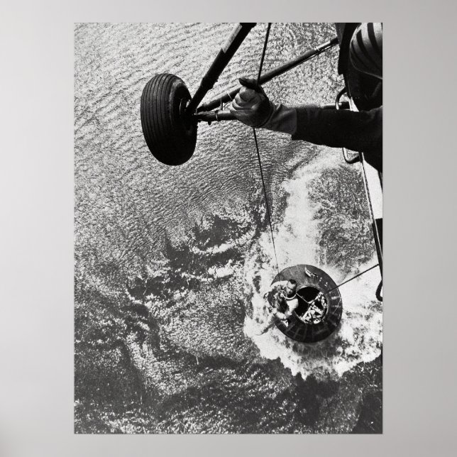 Poster Liberté 7 Splashdown & Recovery (Devant)