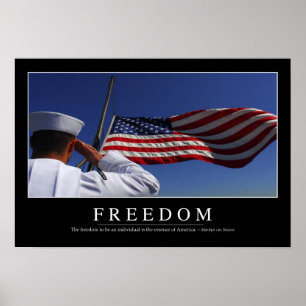Poster Liberté : Citation Inspirationnelle 2