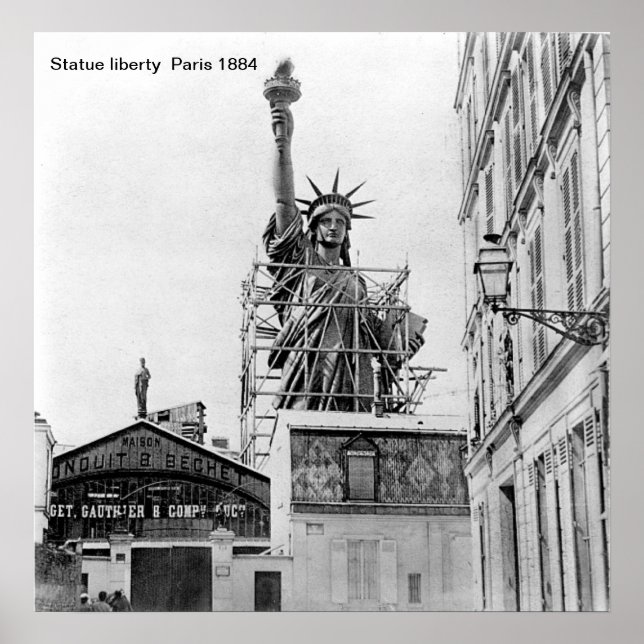 Poster Liberté de la statue Imprimer (Devant)
