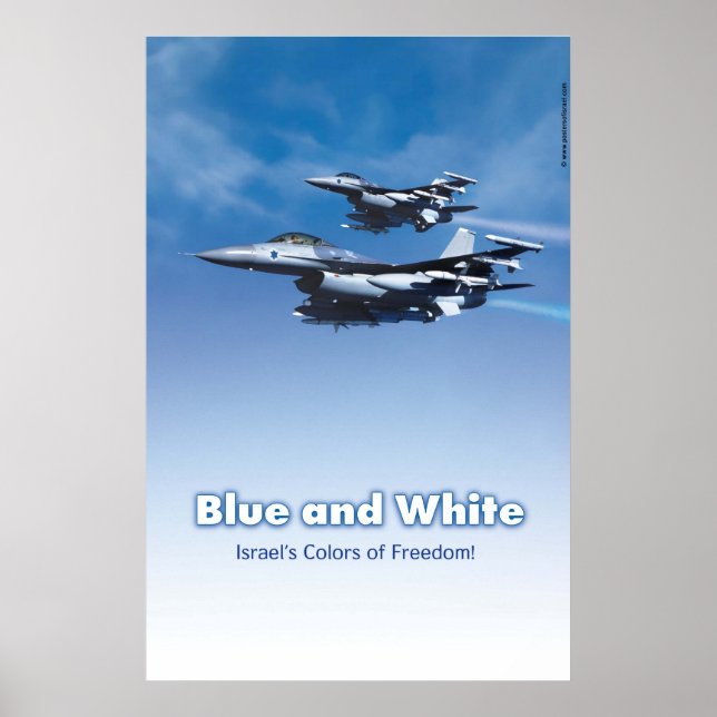 Poster Liberté de l'armée de l'air israélienne (Devant)