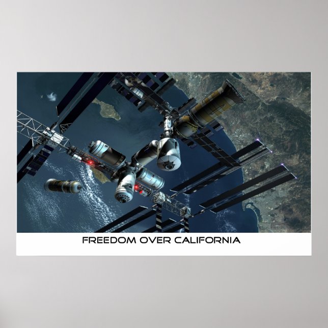 Poster Liberté en Californie (Devant)