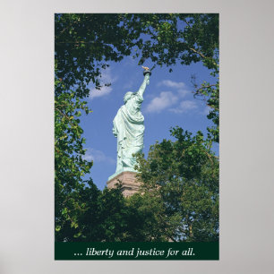 Poster Liberté et justice pour tous