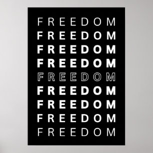 Poster LIBERTÉ. Inspiration