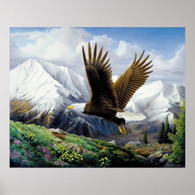 Poster "Liberté" Toile UV (Devant)