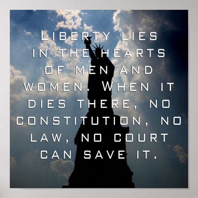 Poster Liberty (Devant)